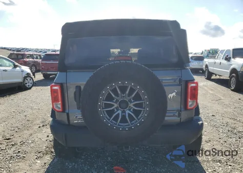 2021 Ford Bronco Base from USA, damaged, VIN 1FMEE5DHXMLA92853